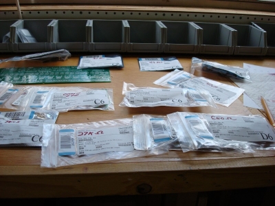 First things first:  Make sure you got all the parts you ordered