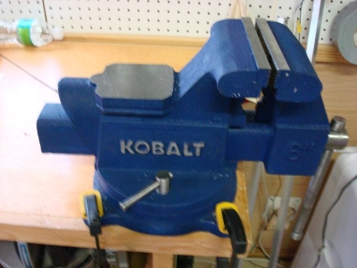 A vise will come in handy