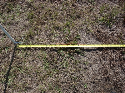 Measure out the radius