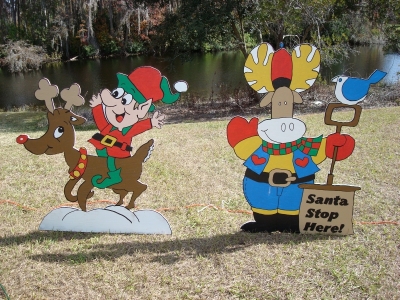 2006 Cutouts - Elf & Moose