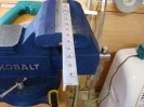 A drop of oil will keep your drill bit cool and sharp
