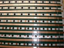 A close up of the first column.  Yes, those LEDs are in BACKWARDS