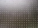 Triks LED Board Construction :: Closeup of the front of the board.  A lot of LEDs need to be straightened!